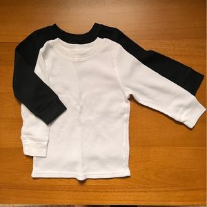 Cat & Jack Waffle Long Sleeve Tees